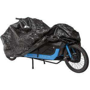 Cargo de protection par vélo d'onde M cargo 280 x 135 cm noir