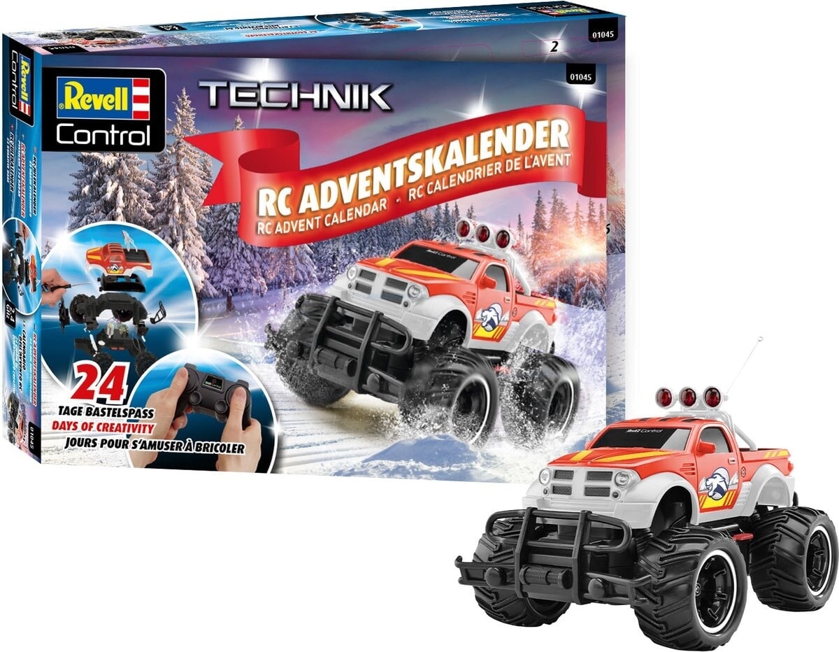 Calendrier de l'avent rc truck revell : échelle 1:20 (01045)