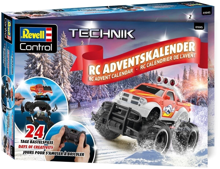Calendrier de l'avent rc truck revell : échelle 1:20 (01045)