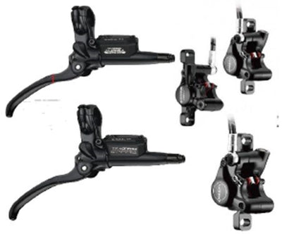 Tektro Cargo Bike Disc Free Set Hydro HD-T525 Twin Auriga