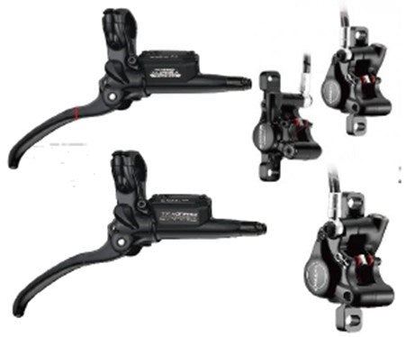 Tektro Cargo Bike Disc Free Set Hydro HD-T525 Twin Auriga