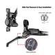 Kit de frein à disque hydraulique Tektro HD-E350 droit + câble de capteur 1800mm noir