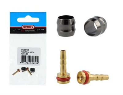 Elvedes Hydraulic Snake Connection Set Tektro 5.0