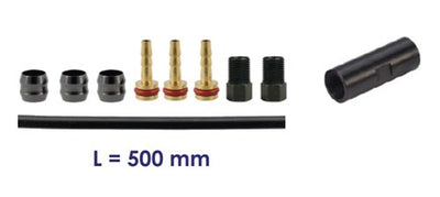 Kit de remplacement Elvedes Hydr. Serpent 500 mm ou. Tektro TRP 5.0