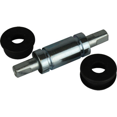Boîtier de pédalier 128 x 38 mm press-fit JIS argent