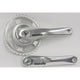 pédalier Linea 38T aluminium acier argent