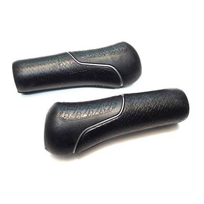 Gazelle Handle Pair Hybrid Black avec des bies argentés