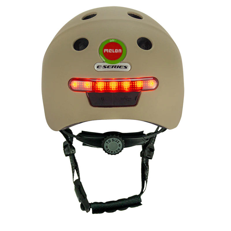 Casque de melon avec l'éclairage E-Series Moonlight XL-XXL
