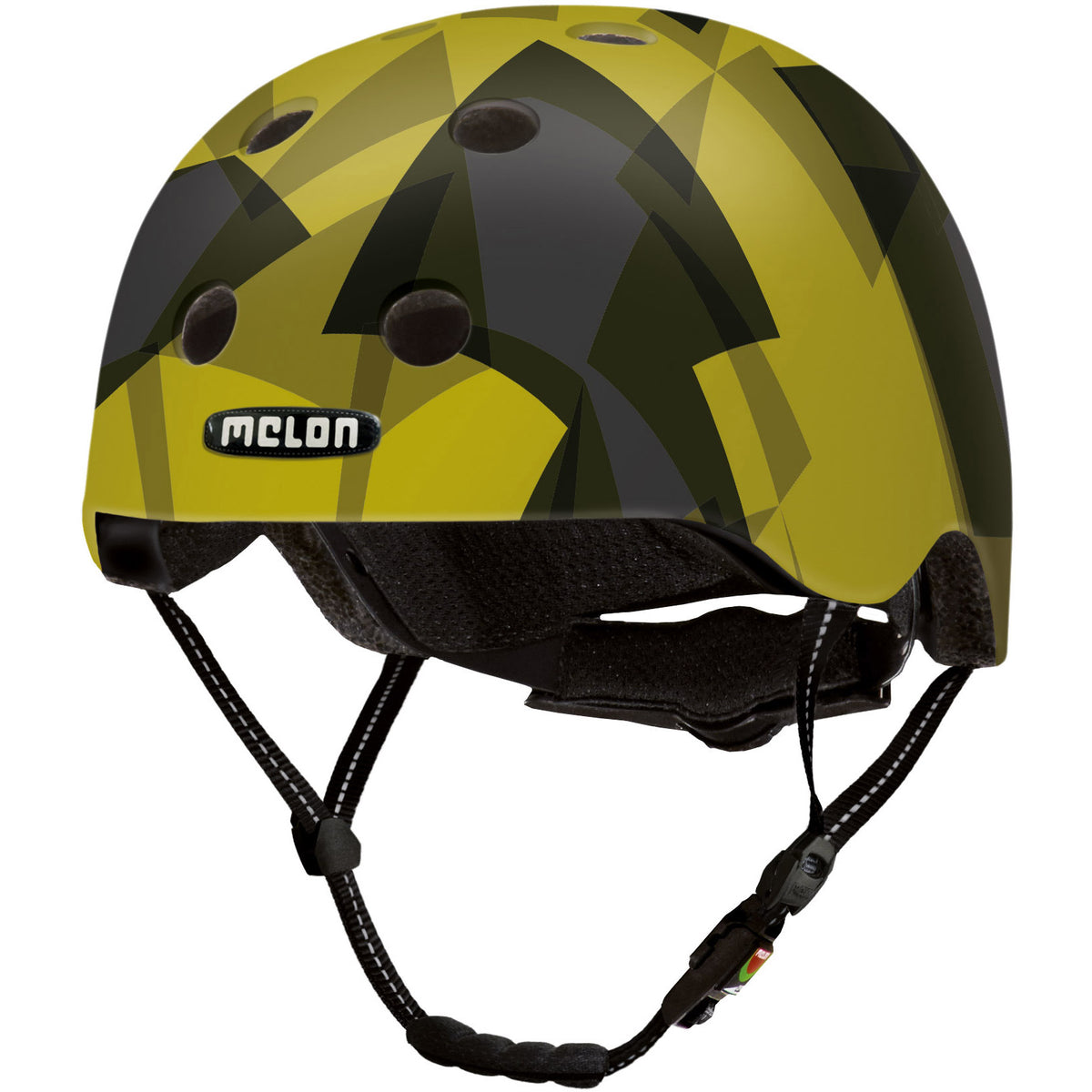 Casque de vélo actif urbain Green Black Taille 52 - 58 cm