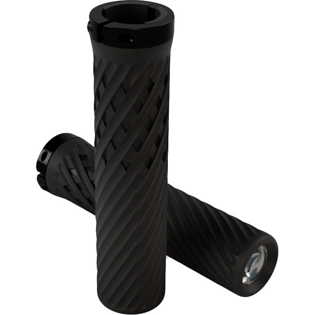 Herrmans Handle Set Luna DD40B 130 mm Ø22 mm Verrouillage noir sur carte