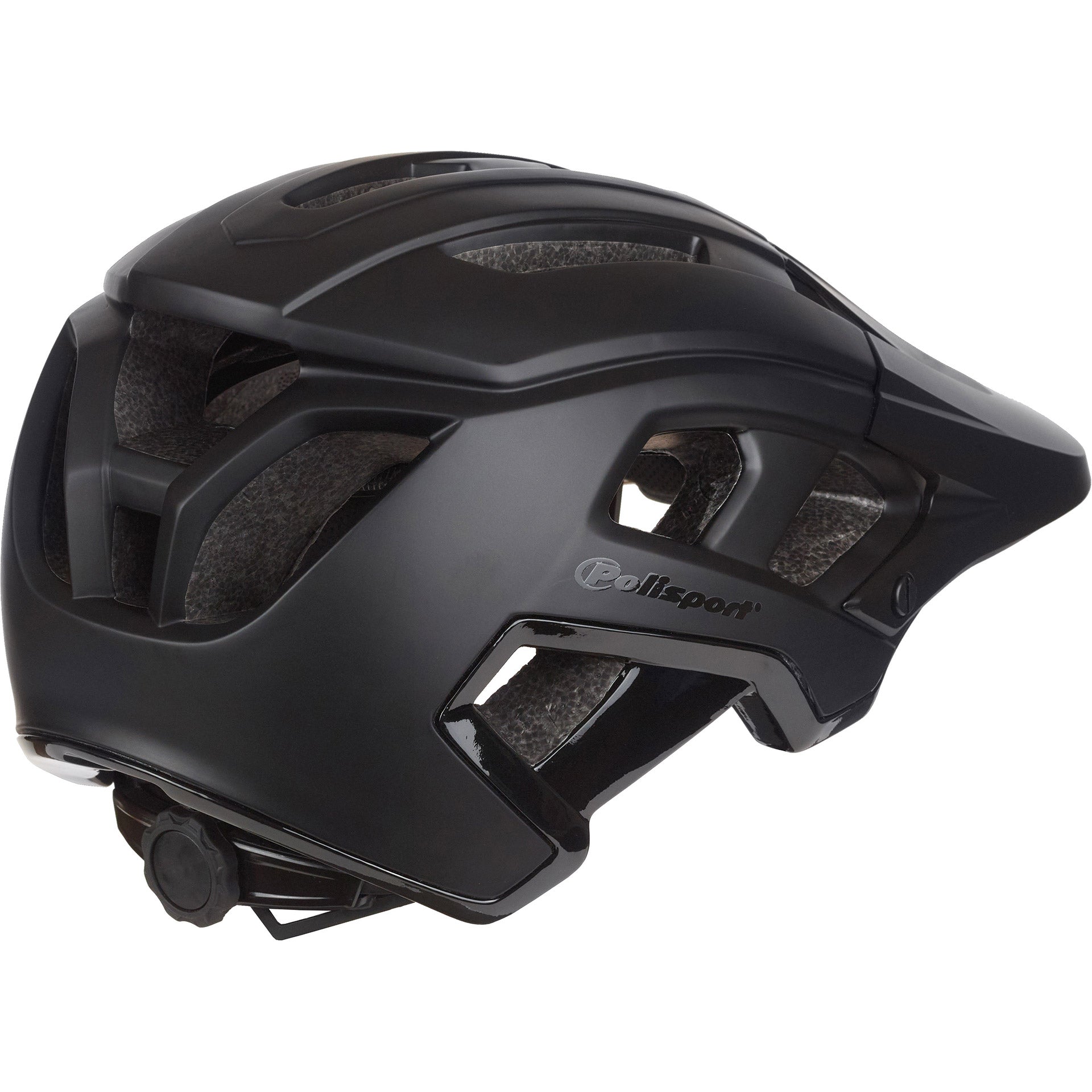 Polisport Mountain Pro Bicycle Casque M 55-58 cm noir