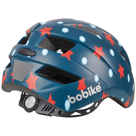 Kinderhelm Bobike plus Navy Stars S (52-56cm) Blauww