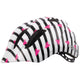 Kinderhelm Bobike plus Pinky Zebra S (52-56 cm) blanc