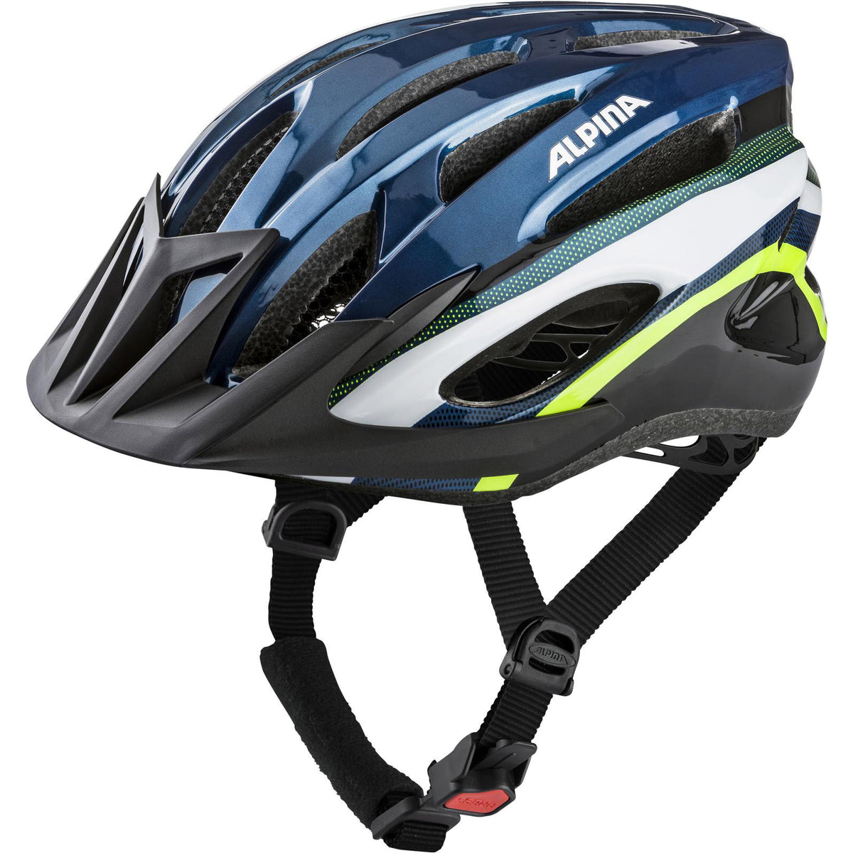 Alpina Helm Mtb 17 Darkblue-Neon 54-58