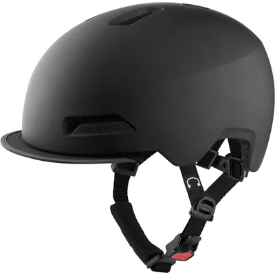 Olympic Sportswear Alpina Sports Urban Helm Brooklyn 52-57 Matt Black