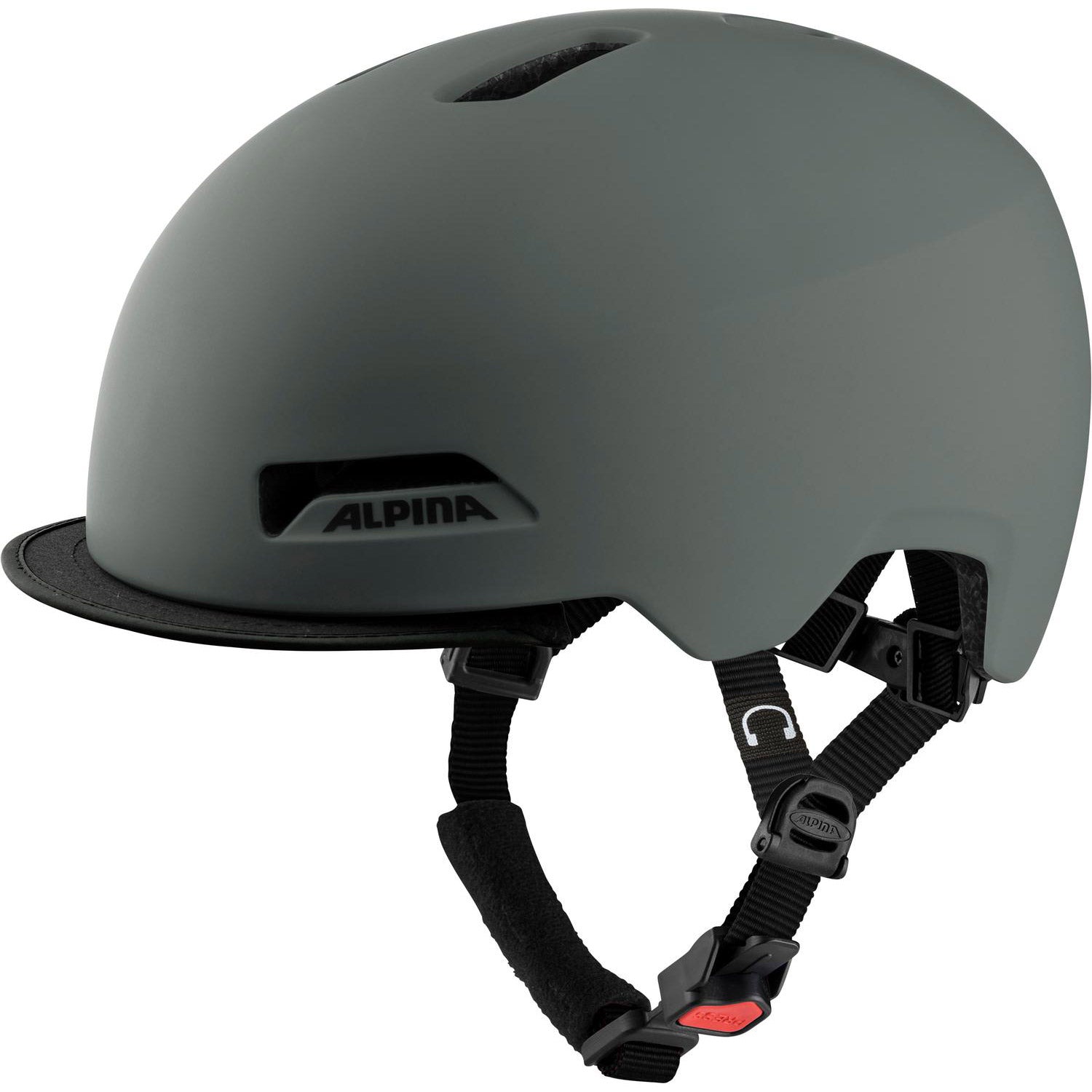 Olympic Sportswear Alpina Sports Urban Helm Brooklyn 57-61 Mat Gray