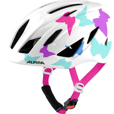 Olympic Sportswear Sports Kinderhelm Pico Pearlwwhite Butterflies 50-55