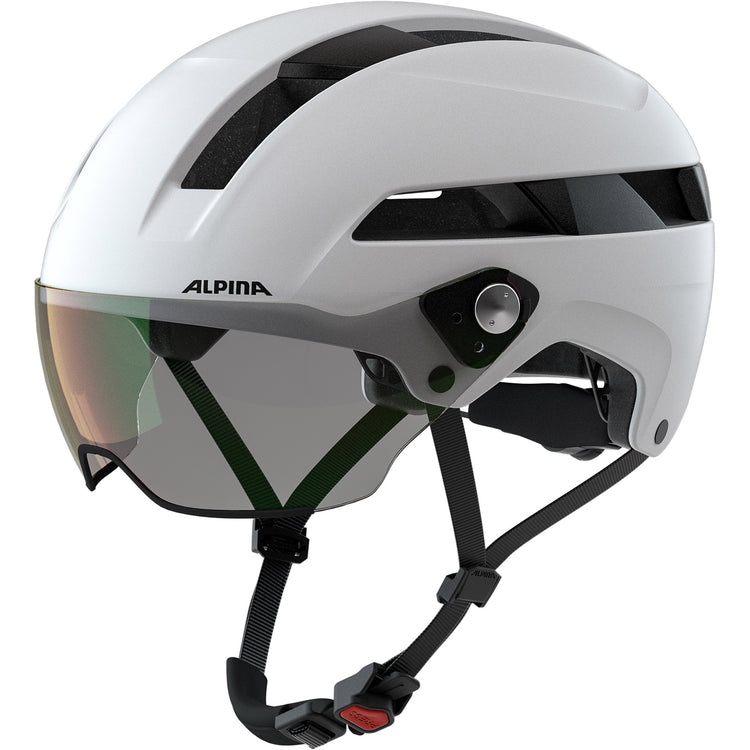 Olympic Sportswear Sports Urban Helm Soho Visor V 55-59 Mat White