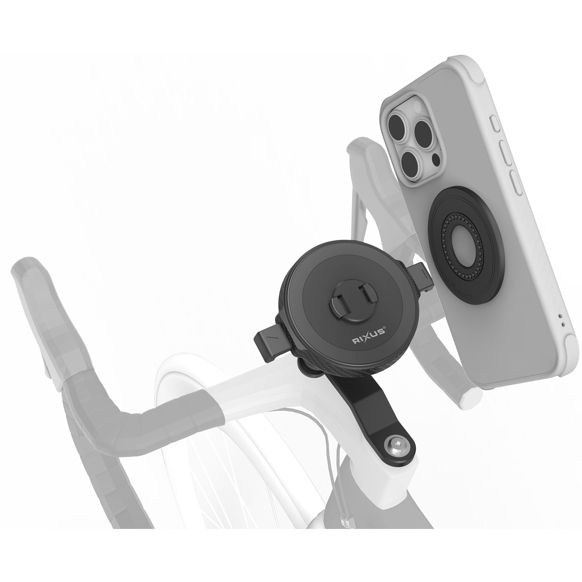 Support de téléphone rixus pour vêtements de sport olympiques rxhm07 anti-choc mag speed one-lock