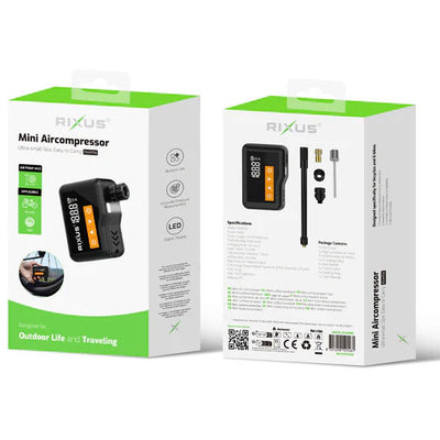 Vêtements de sport olympiques rixus pompe électrique rxap06 mini compresseur d'air 10,3 bar