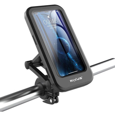 Support de téléphone Rixus pour vêtements de sport olympiques RXHM52 4-6.7, inclinaison étanche. noir