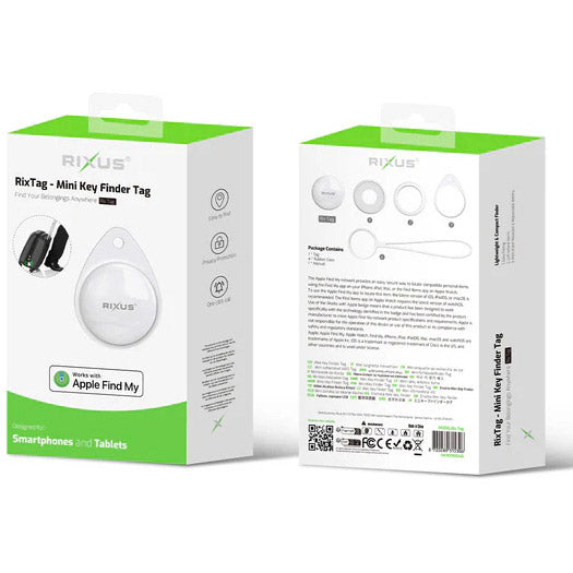 Vêtements de sport olympiques rixus tracker rix tag pomme ios uniquement blanc