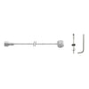 ELVEDES Câble intérieur de frein à tambour 2250mm zingué avec pièces (sur carte)