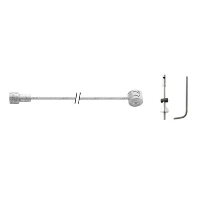 ELVEDES Câble intérieur de frein à tambour 2250mm zingué avec pièces (sur carte)