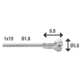Couplage REM MOTEUR DE CABLE INTER - afbeelding 2