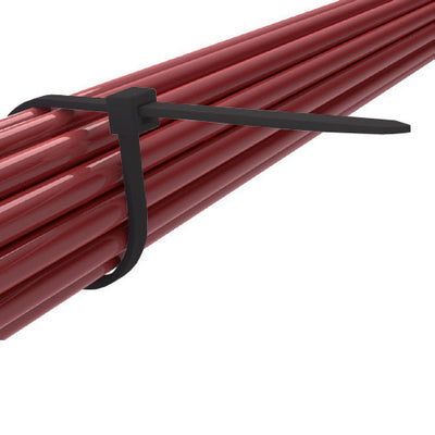 Colliers de serrage 43cm x 5mm noir (100pcs)