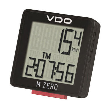 compteur de vélo M Zero WR807 noir rouge -u
