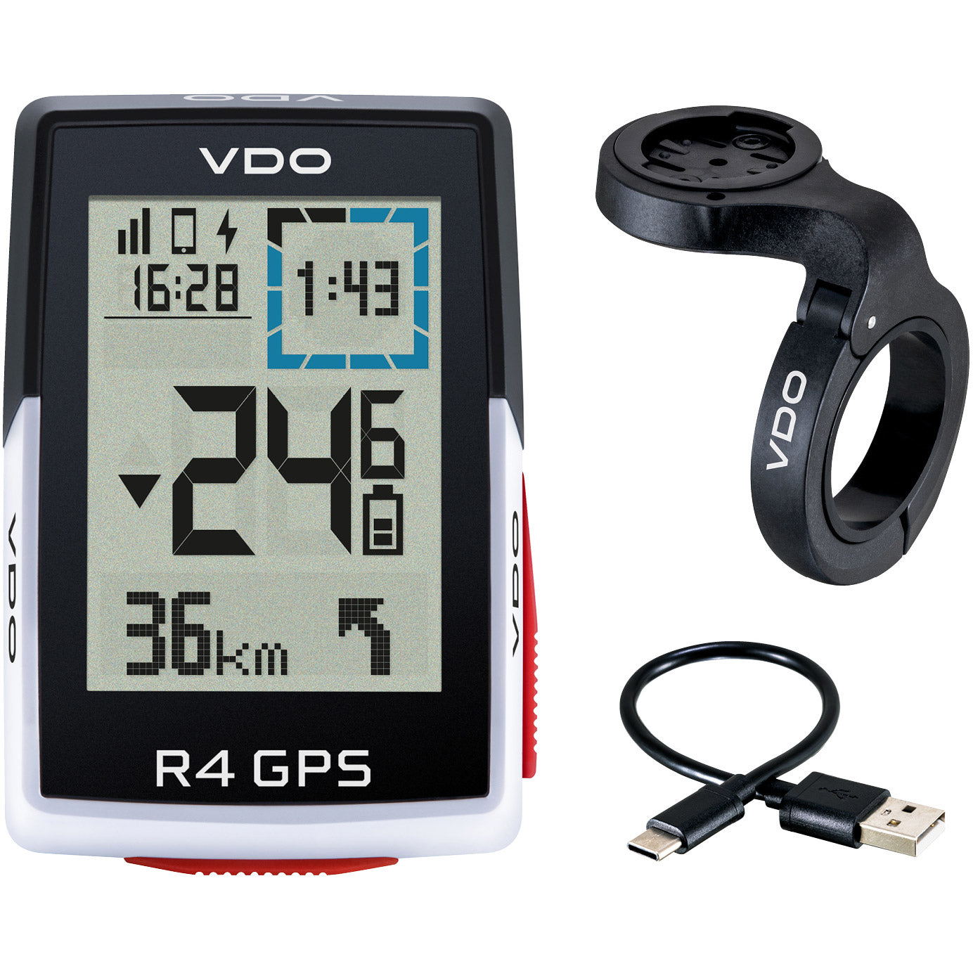 Ordinateur de vélo VDO R4 GPS