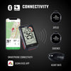 Sigma Rox 4.0 GPS SW White HR Solder de direction + ant + ble brabstiv