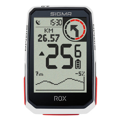 Sigma Rox 4.0 GPS SW Wi HR Starther Hod Cad Snelh Sente