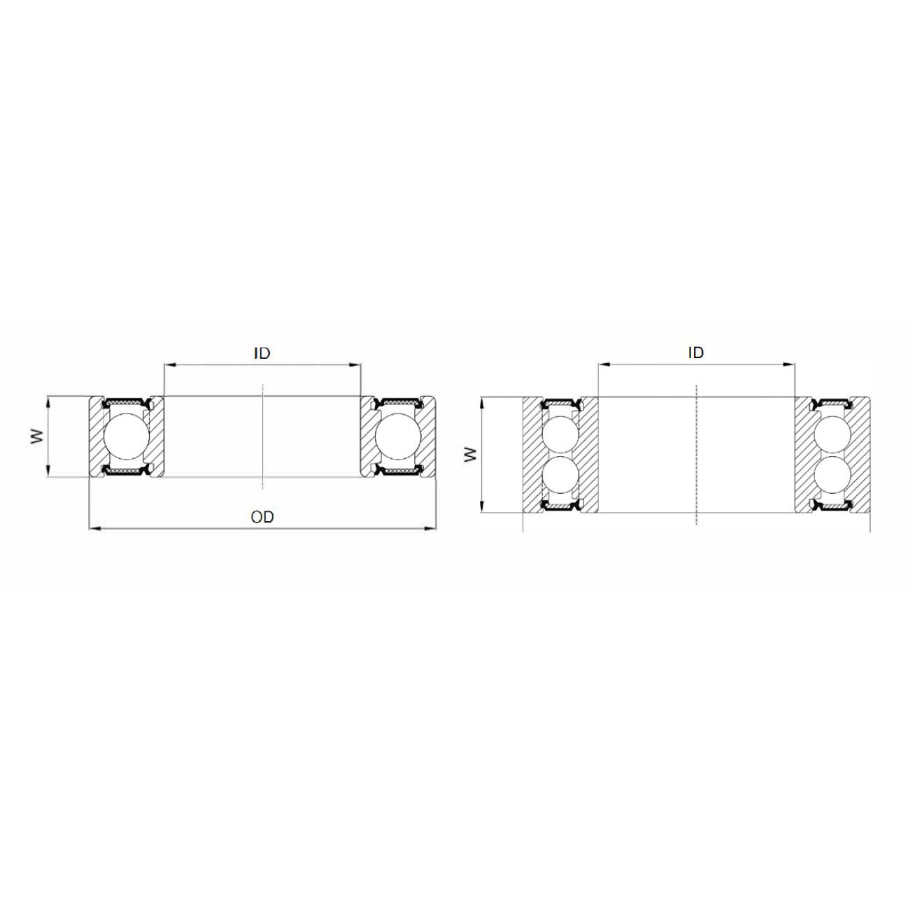 Union Kogellager Max CB-465 6804V LLU 20X32X7