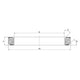 Marwi Balhead inférieur CB-751 34.1x46x7 45� 45�