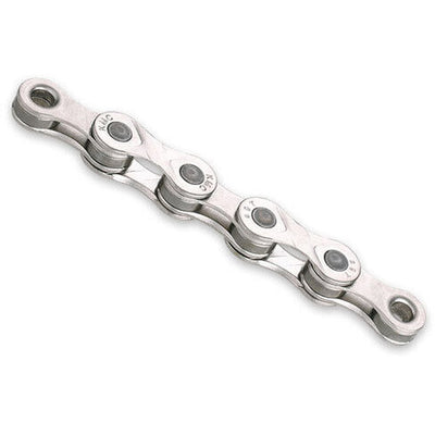 KMC E9 Silver Bicycle Chain 1 2x11 128 - 122 Liens