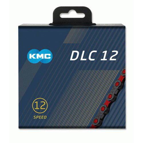 KMC Bicycle Chain DLC 12 126 Schakels - Black rouge - 272G