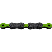 KMC Chain de vélo DLC 12 126 SCHAKELS - 5,2 mm - noir vert - afbeelding 2