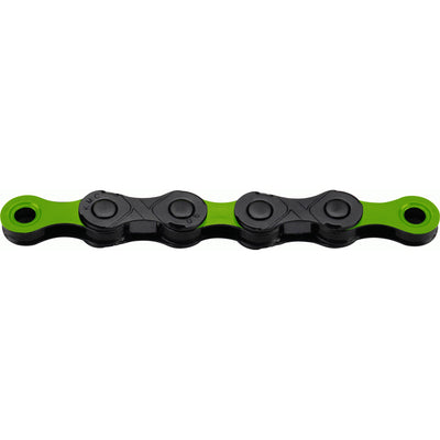 KMC Chain de vélo DLC 12 126 SCHAKELS - 5,2 mm - noir vert
