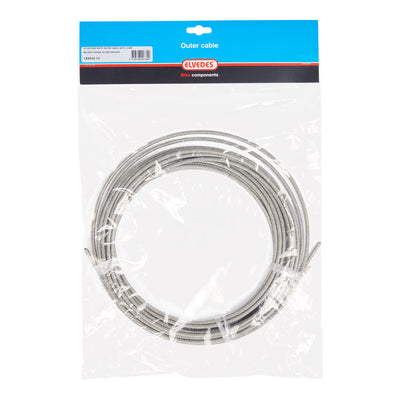 Elvedes Schakel Buitenk 5 mm (10m) tressé.Lainer 182042-10