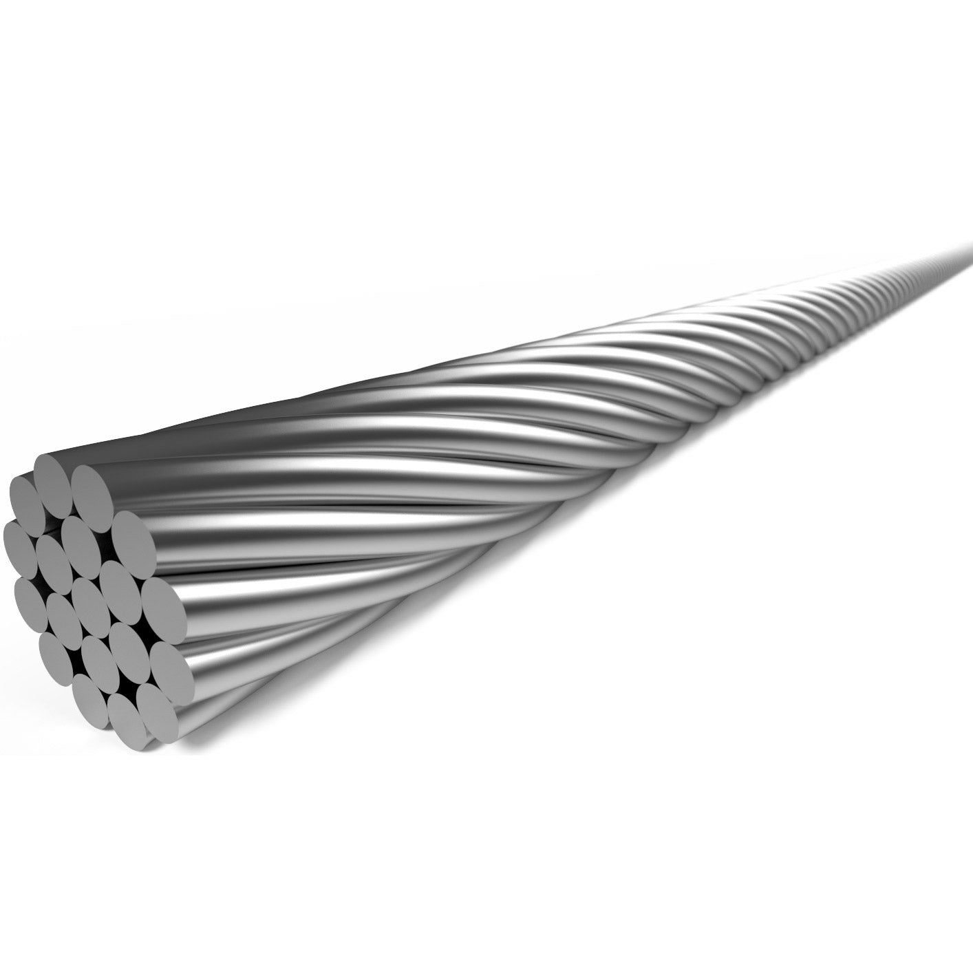 Elvedes Rem Binnenkabel 1350 mm Splitter de câble en acier inoxydable