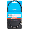 Elvedes Rem Kabelkit T-Nipple 540 mm 900 mm en acier inoxydable noir