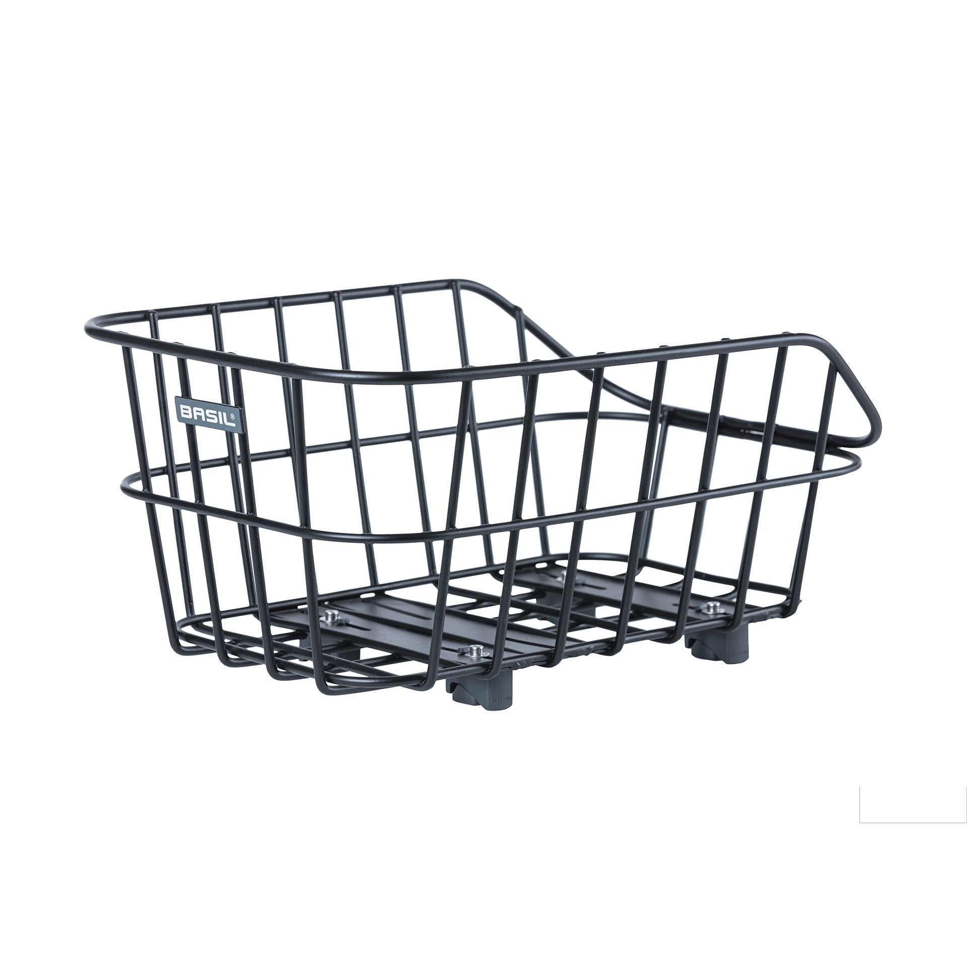 Basil Cento Alu WSL - panier arrière - 22 litres - noir mat