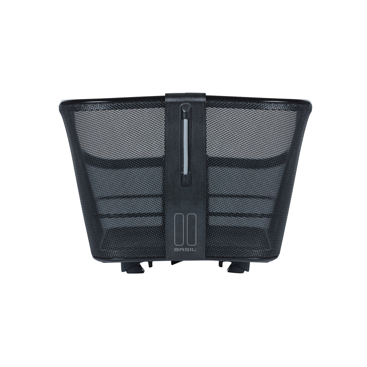 Basil Cento Tech Fiber WSL - panier à vélo - arrière - noir solide