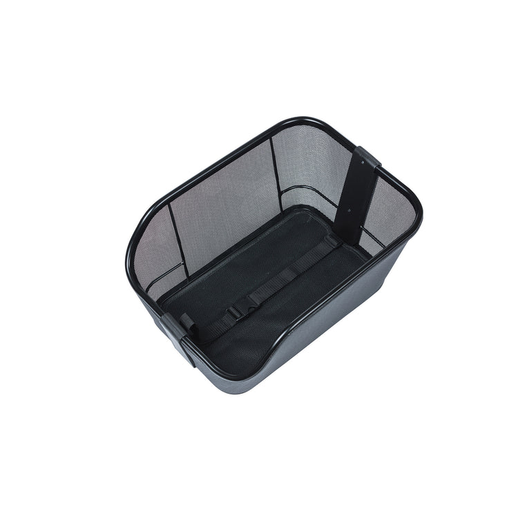 Basil Cento Tech Fiber WSL - panier à vélo - arrière - noir solide