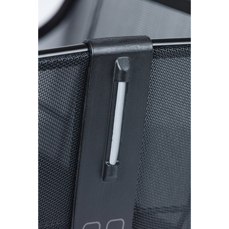 Basil Cento Tech Fiber WSL - panier à vélo - arrière - noir solide