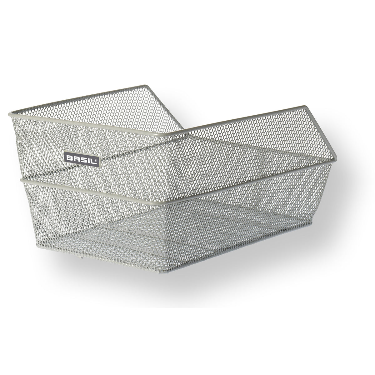 Basil Cento - panier à vélo - arrière - argent