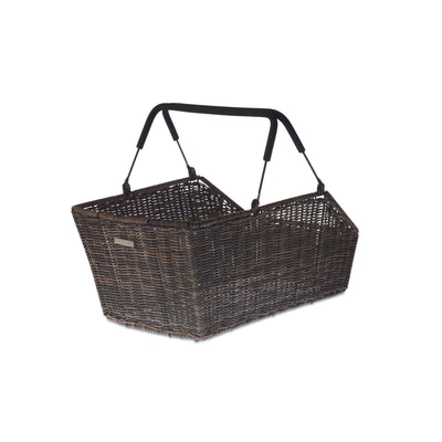 Basil Cento Rattan Look Multi System - Panier de vélo - à l'arrière - Brown