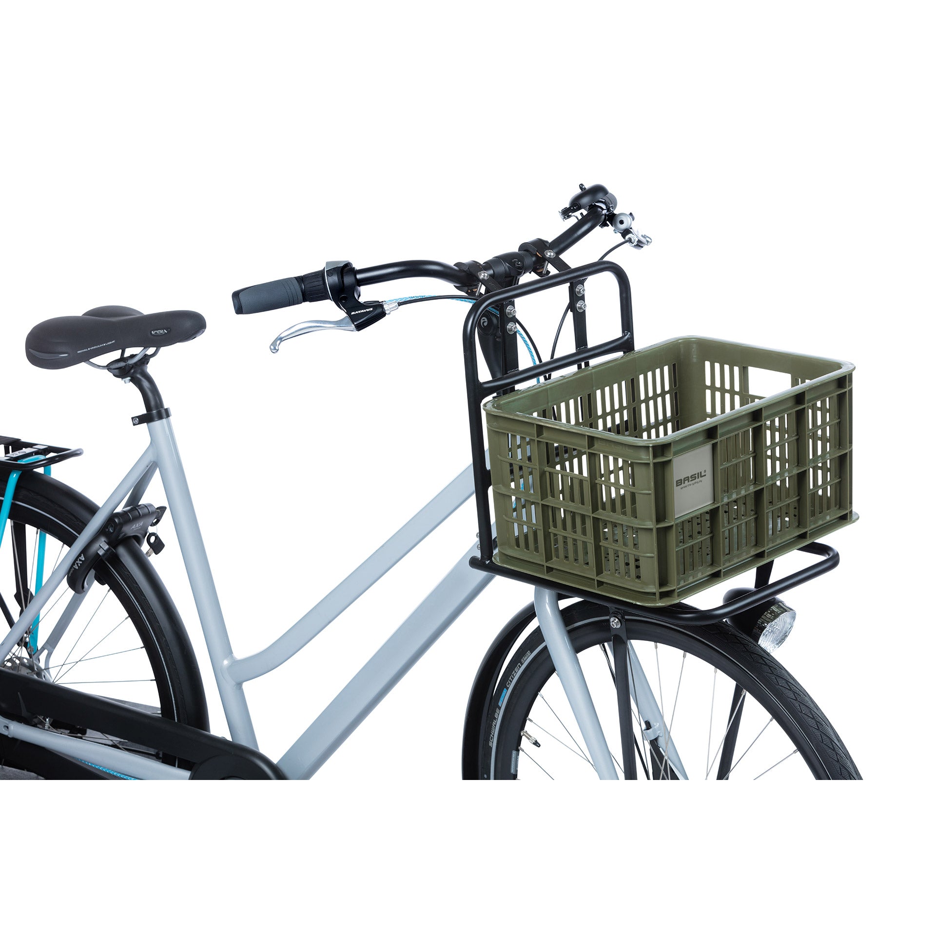 Basil Fietskrat S - Small - 17,5 litres - vert